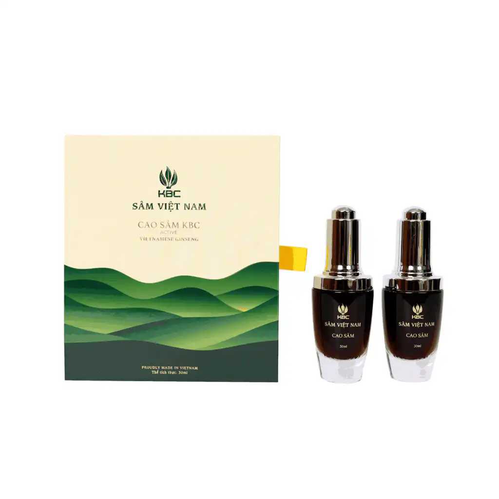 Cao Sâm Việt Nam KBC Active 30ml (Bộ 2 lọ)