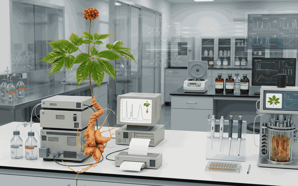 What is HPLC analysis? Why does KBC use it to measure the active ingredients in ginseng?